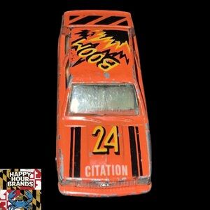 Vintage Yatming #1032 1/64 Diecast Chevy Citation X11 Orange VHTF Chevrolet